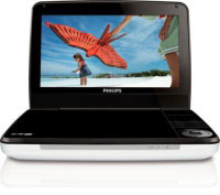 Philips PD9000 LCD de 9 pulg. y tiempo de repr. de 5horas Reproductor de DVD porttil (PD9000/12)